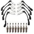 thumbnail image 1 of TRQ Ignition Kit Spark Plug & Wire Set For Cadillac Chevy V8 7.0 6.2 6.0 5.3 TKA01316 Fits select: 2007-2008 CADILLAC ESCALADE, 2006-2008 CHEVROLET CORVETTE, 1 of 4