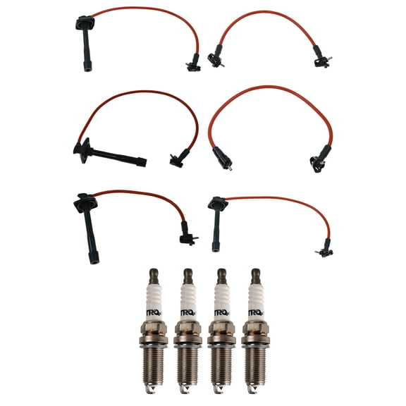 TRQ Ignition Kit Spark Plug & Wire Set For Camry Celica Rav4 Toyota MR2 TKA01216