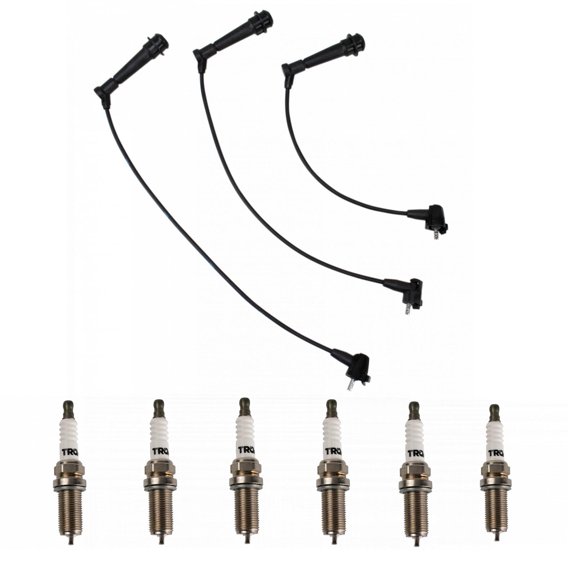 TRQ Ignition Kit Spark Plug & Wire Set For Lexus SC300 L6 3.0L TKA01278
