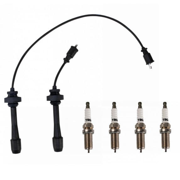 TRQ Ignition Kit Spark Plug & Wire Set For Mazda Protg Protege5 L4 2.0L TKA01245