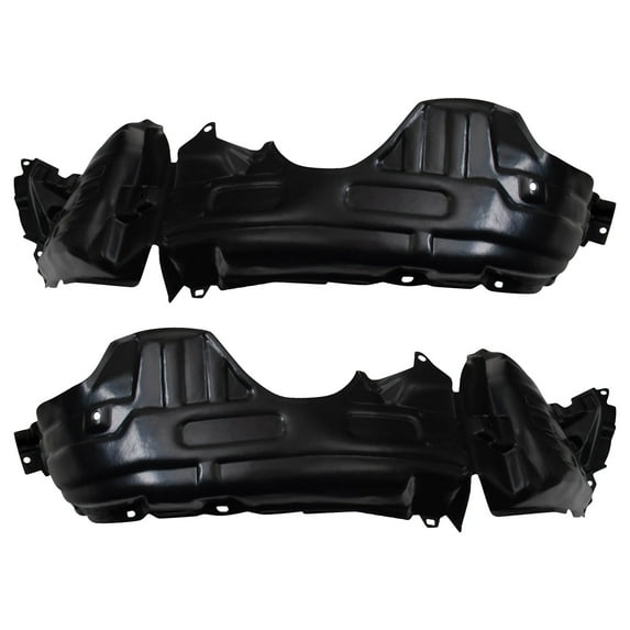 TRQ Inner Fender Liner Set Compatible with 2000-2005 Toyota Echo BDA15744