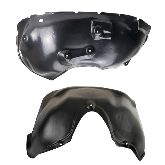 TRQ Inner Fender Liner Set Compatible with 2002 Dodge Ram 3500 BDA15878