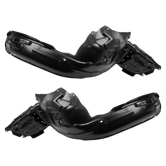 TRQ Inner Fender Liner Set Compatible with 2010-2015 Subaru Outback BDA12526