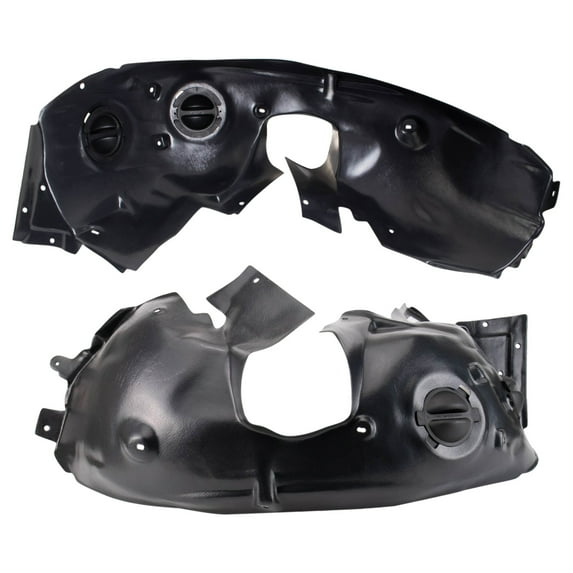 TRQ Inner Fender Liner Set Fits Select 2011-2015 Mini Cooper MC1248102 MC1249103