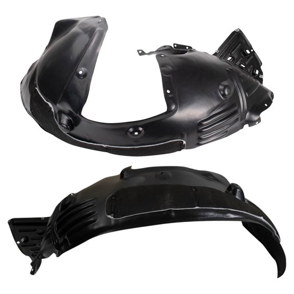 TRQ Inner Fender Liner Set Compatible with 2017-2020 Acura MDX BDA16487