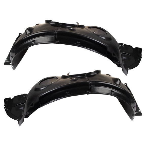 TRQ Front Inner Fender Liner Set Fits Select 2014-2021 Mini Cooper MC1248105 MC1249105