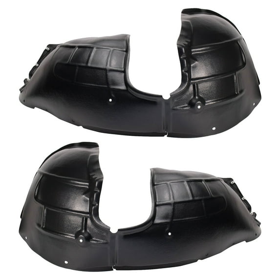 TRQ Inner Fender Liner Set Fits 2018 GMC Terrain BDA14617