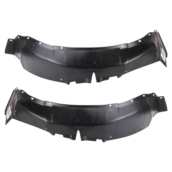 TRQ Inner Fender Liner Set Fits Select 1982-1996 Oldsmobile Cutlass Ciera GM1248126 GM1249126
