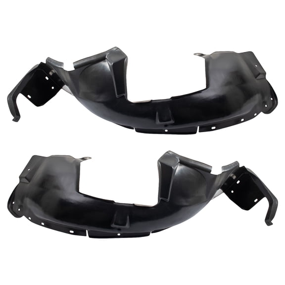 TRQ Inner Fender Liner Set Fits Select 1996-1999 Saturn SL SL1 SL2 SW1 SW2 GM1248108 GM1249108
