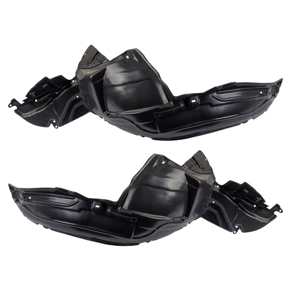 TRQ Inner Fender Liner Set Fits Select 2004-2005 Subaru Impreza SU1250101 SU1251101