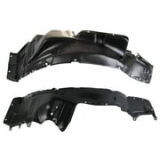 TRQ Inner Fender Liner Set Fits Select 2004-2007 Mitsubishi Lancer MI1250105 MI1251105