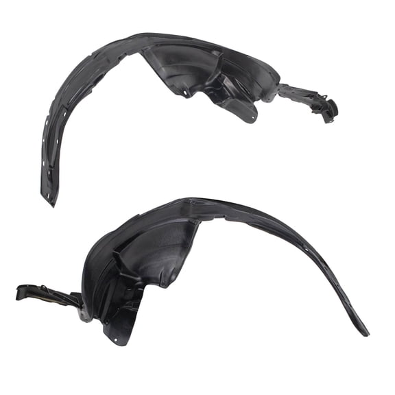 TRQ Inner Fender Liner Set Fits Select 2007-2008 Subaru Forester SU1248108 SU1249113