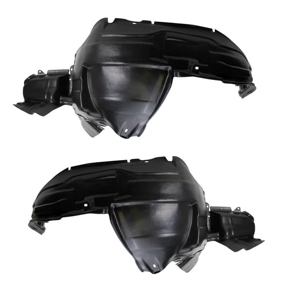 TRQ Inner Fender Liner Set Fits Select 2007-2008 Subaru Forester SU1248113 SU1249108