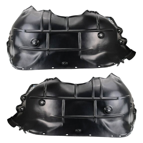 TRQ Inner Fender Liner Set Fits Select 2014-2015 Chevrolet Silverado 1500 GM1248323 GM1249323