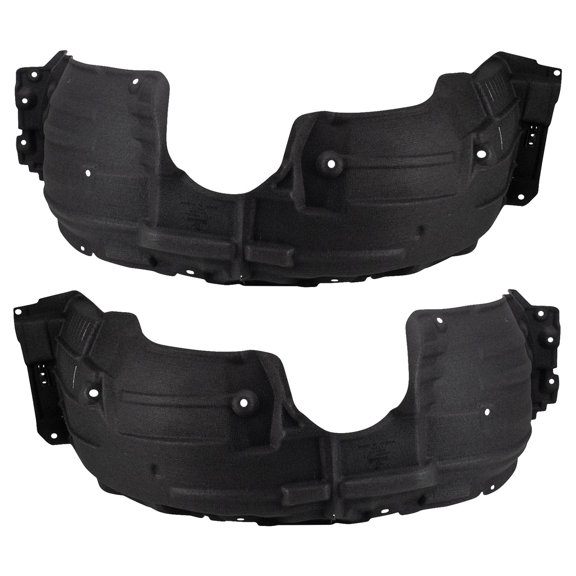 TRQ Front Driver and Passenger Side Inner Fender Liner Set Fits 2016-2022 Lexus RX350 RX450h 2018-2022 RX350L RX450hL