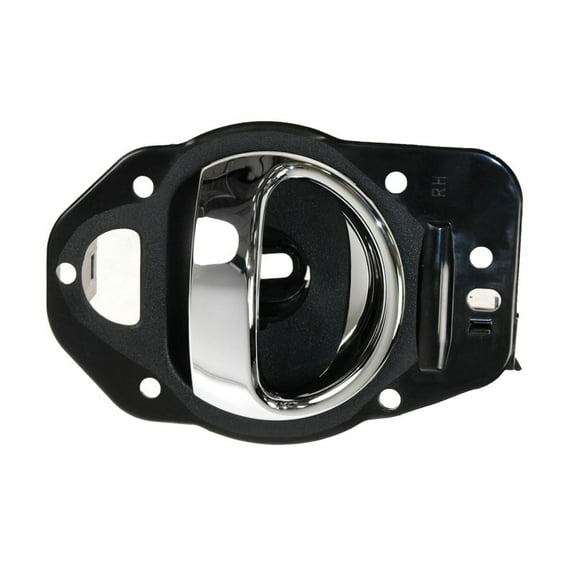 TRQ Inside Interior Door Handle Chrome Passenger Side RH for 06-11 Chevy HHR DHA65218