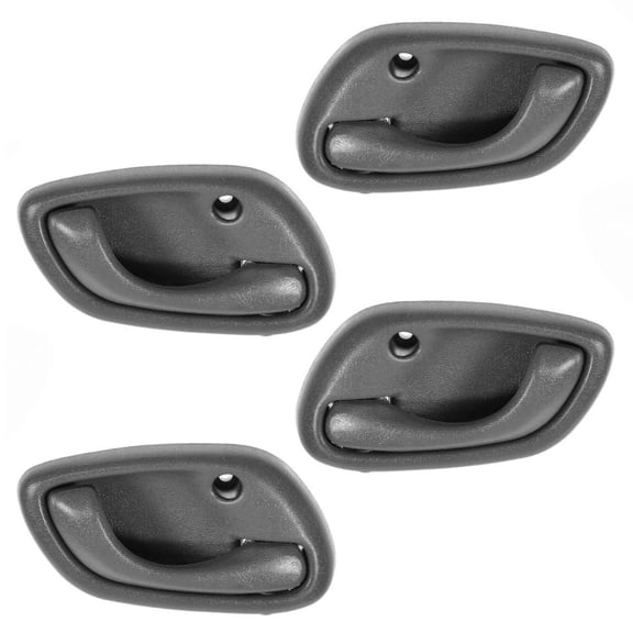TRQ Interior Inner Inside Door Handle Kit Set of 4 for 95-05 Chevy Tracker Gray DHA35997