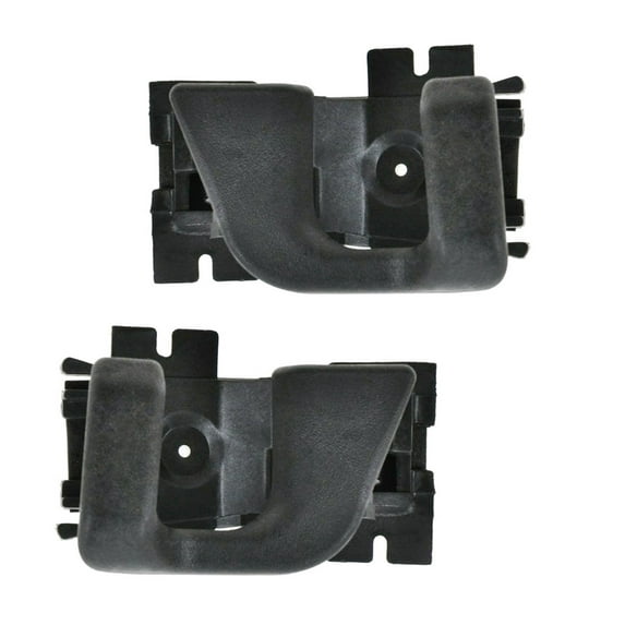 TRQ Interior Inside Door Handle Pair Set Rear for Ford Bronco II Ranger Pickup DHA35779