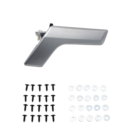 TRQ Interior Inside Door Handle Repair Kit Matte Silver RH for W204 X204 DHA49940