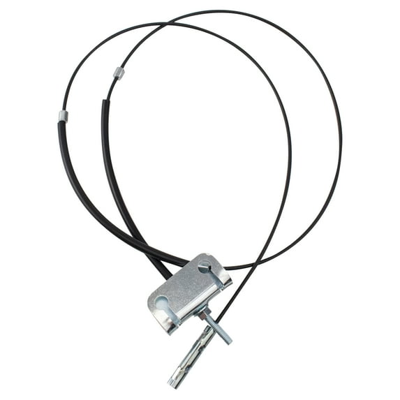 TRQ Intermediate Parking Brake Cable BKA27667 Fits Select 1999-2004 GMC Sierra 1500 , 1999-2000 GMC Sierra 2500 , 1999-2004 Chevrolet Silverado 1500 , 1999-2000 Chevrolet Silverado 2500