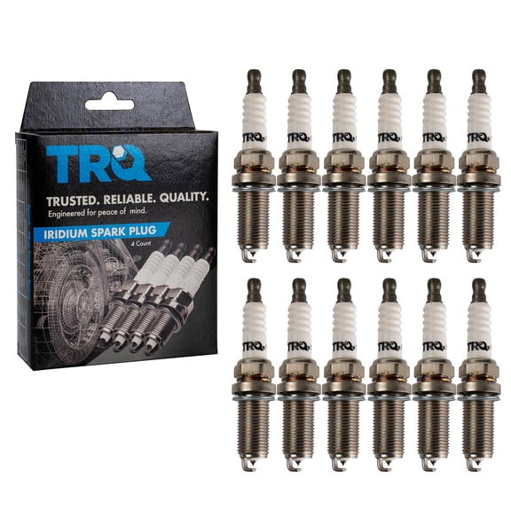 TRQ Iridium Spark Plugs Engine Tune Up Ignition Kit 12 Piece Set New SPA02158 Fits select: 1998-2005 MERCEDES-BENZ E, 2004-2008 CHRYSLER CROSSFIRE