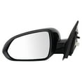 thumbnail image 1 of TRQ Left Driver Side Power Heated Mirror Smooth Black Paint to Match Fits 2021-2023 Kia Rio Ki1320291, 1 of 5