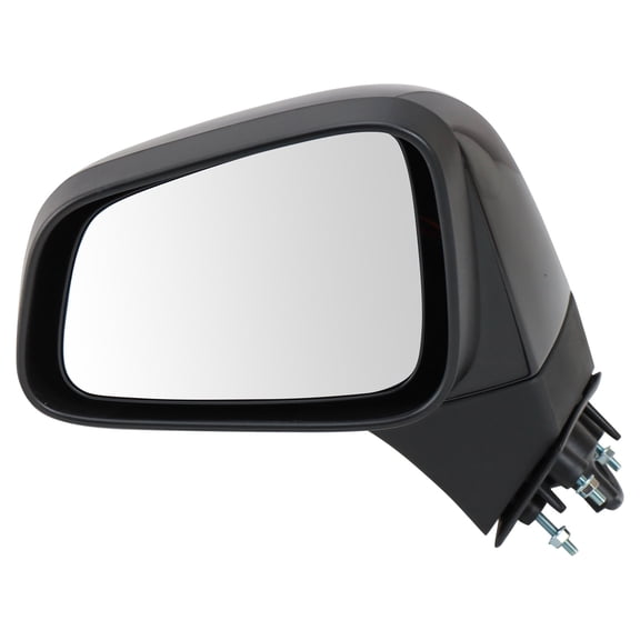 TRQ Left Driver Side Power Mirror Smooth Black Paint to Match Fits 2017-2020 Chevrolet Trax GM1320578