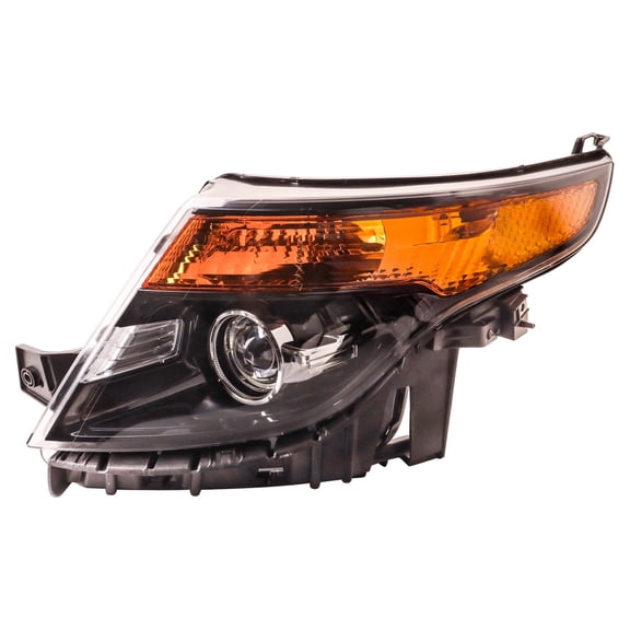 TRQ Left Headlight Assembly Fits 2013-2015 Ford Explorer