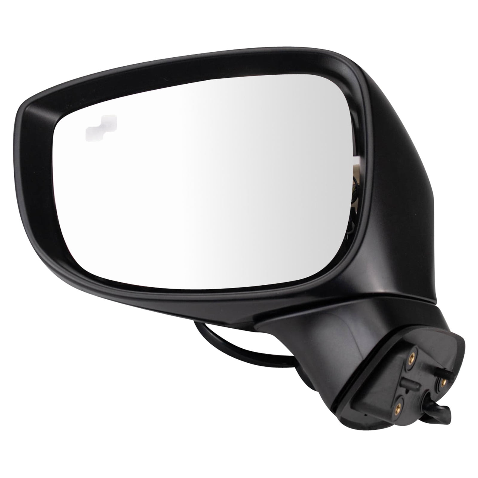 TRQ Driver Side Mirror Assembly Power Heated Turn Signal Blind Spot Power Folding Paint to Match Fits 2019-2022 Mazda CX-5