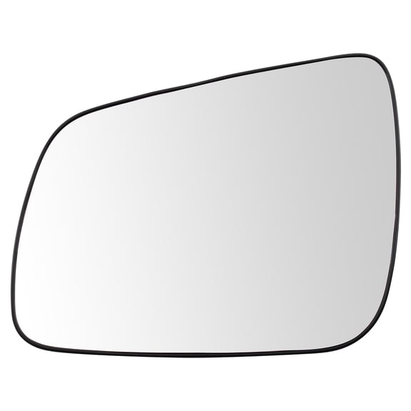 TRQ Left Mirror Glass Fits 2008-2014 Mitsubishi Lancer MGA16862