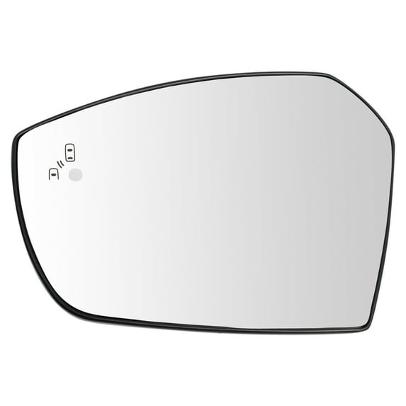 TRQ Left Mirror Glass Fits 2017-2019 Ford Escape MGA16782