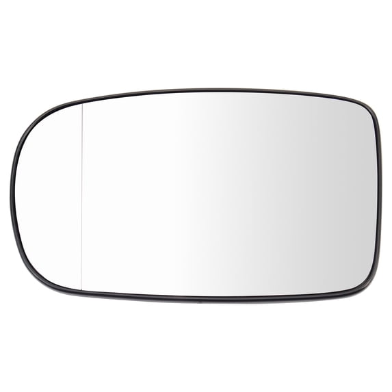 TRQ Left Mirror Glass For 2011-2014 Chrysler 200 11-20 300 12-22 Dodge Charger MGA13727