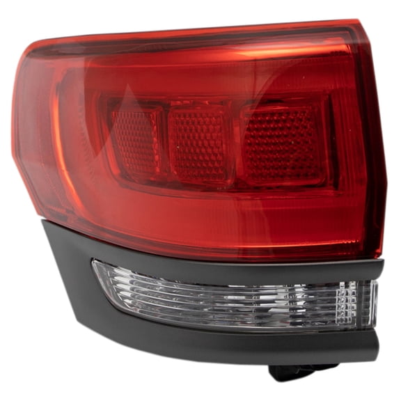 TRQ Left Outer Rear Tail Light Assembly Drivers Side Fits 2014-2022 Jeep Grand Cherokee 2022 Grand Cherokee WK CH2804110