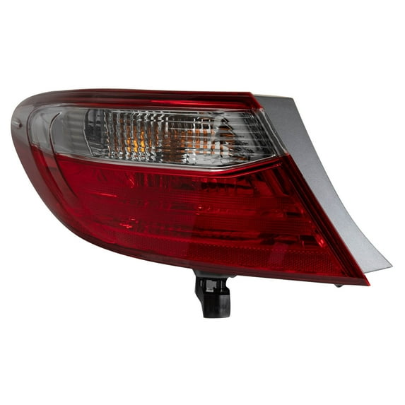 TRQ Left Outer Rear Tail Light Assembly Drivers Side Fits 2016 Toyota Camry TO2804126 TO2804136
