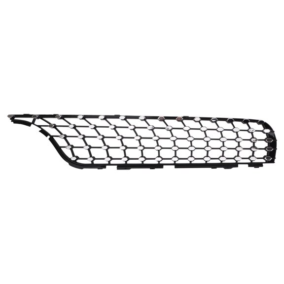 TRQ Left Upper Grille Trim Molding Chrome & Black Drivers Side Fits 17-19 GLC300 GLC43 AMG MB1212112