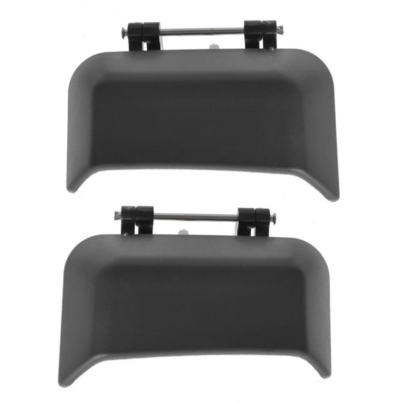 TRQ Left and Right Exterior Door Handle Set Fits 2007-2015 Jeep Compass DHA31408