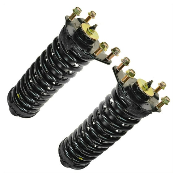 TRQ Loaded Complete Front Strut Shock Assembly Pair 2pc for Liberty Nitro New SCA61066 Fits select: 2002-2005,2007-2012 JEEP LIBERTY