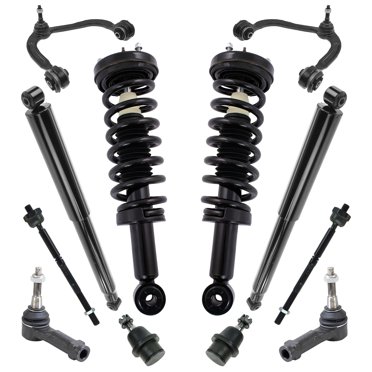 TRQ Front Suspension Kit For Nissan Pathfinder & Infiniti QX4 (1996-2004) – 10-Piece Set
