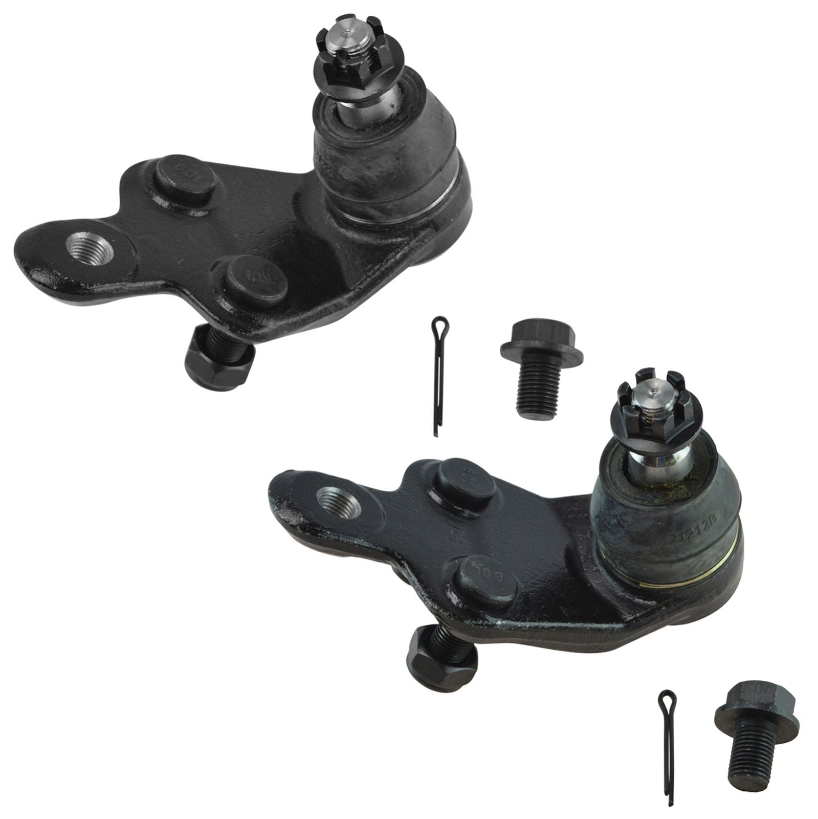 TRQ Lower Ball Joint LH & RH Kit Pair Set of 2 for Toyota Camry Avalon New PSA63330