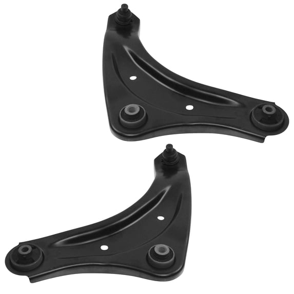 TRQ Lower Control Arm & Ball Joint Front Driver Passenger Pair for Nissan PSA62498
