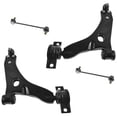 thumbnail image 1 of TRQ Lower Control Arm Ball Joint Sway Bar Link Kit LH RH Set 4pc for 00-04 Focus PSA56352, 1 of 6