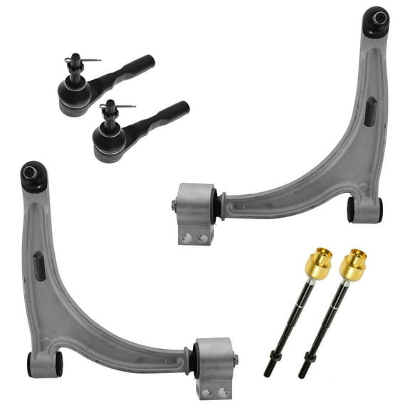 TRQ Lower Control Arm Tie Rod End Steering Suspension Kit Set 6pc for Malibu PSA59564 Fits select: 2004-2012 CHEVROLET MALIBU, 2005-2010 PONTIAC G6