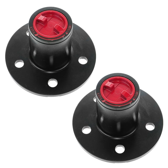 TRQ Manual Locking Hub Pair for Bronco II Explorer Ranger Navajo Mazda Pickup BHA41990
