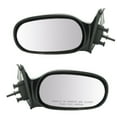 thumbnail image 1 of TRQ Manual Remote Mirror Pair Set 98-02 for Toyota Corolla MRA04965, 1 of 5
