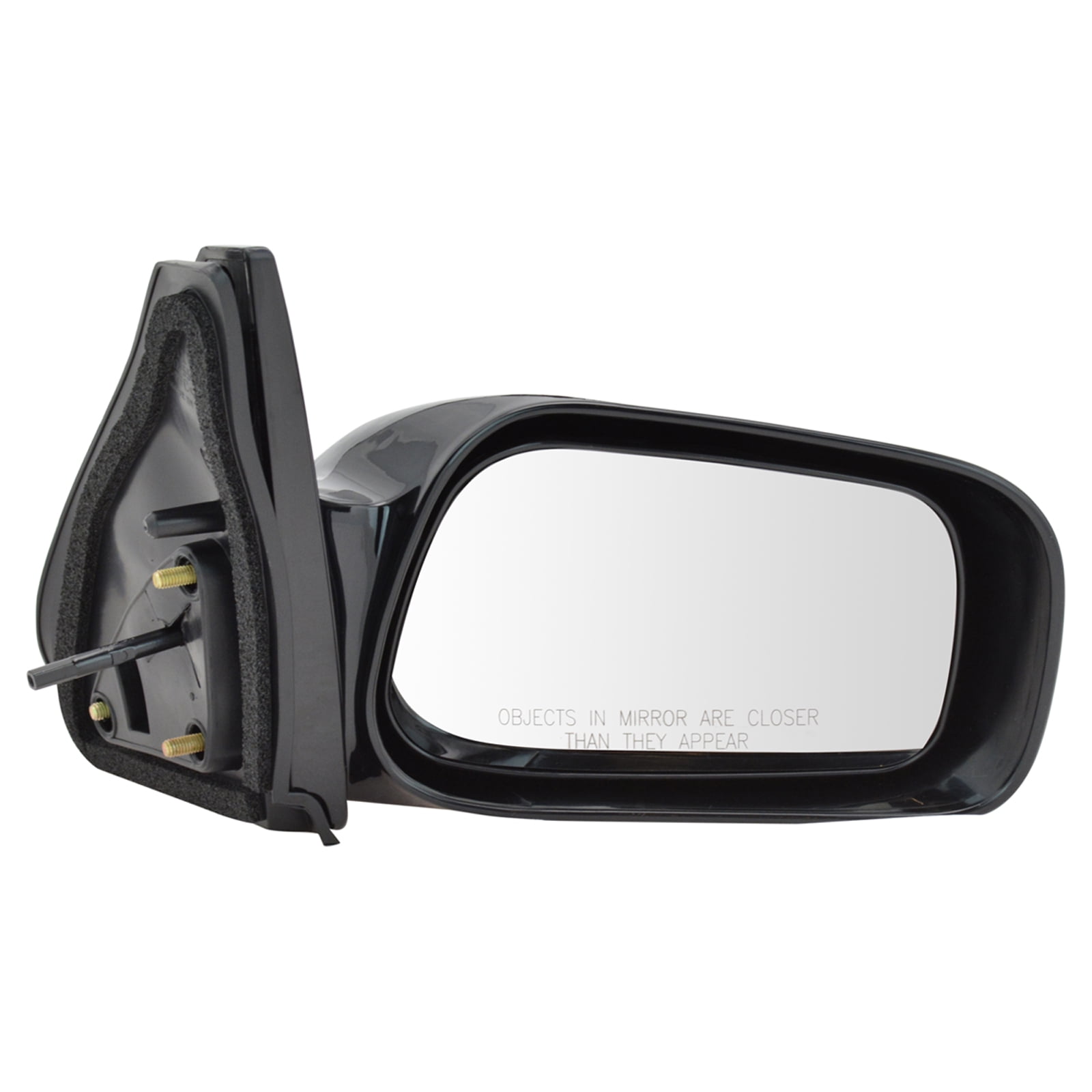 TRQ Manual Remote Side View Mirror Passenger Right RH for 03-08