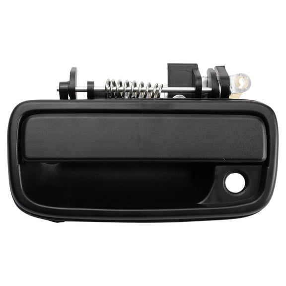TRQ Metal Exterior Door Handle Black LH Driver Side for 95-04 Toyota Tacoma DHA37773