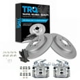 thumbnail image 1 of TRQ Metallic Brake Pad Coated Rotor & Caliper Kit Fits Select Ford Taurus Five Hundred, 1 of 6