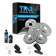 thumbnail image 1 of TRQ Metallic Brake Pad & Rotor Front & Rear Kit w/Fluids for 05-10 Ford Mustang BKA15760, 1 of 6