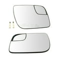 thumbnail image 1 of TRQ Mirror Glass 5.25 Inch with Convex Spotter LH RH Kit Pair for Ford Explorer MGA10006, 1 of 5