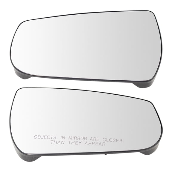 TRQ Mirror Glass Set Fits 2013-2015 Chevrolet Malibu 2016 Malibu Limited MGA18514